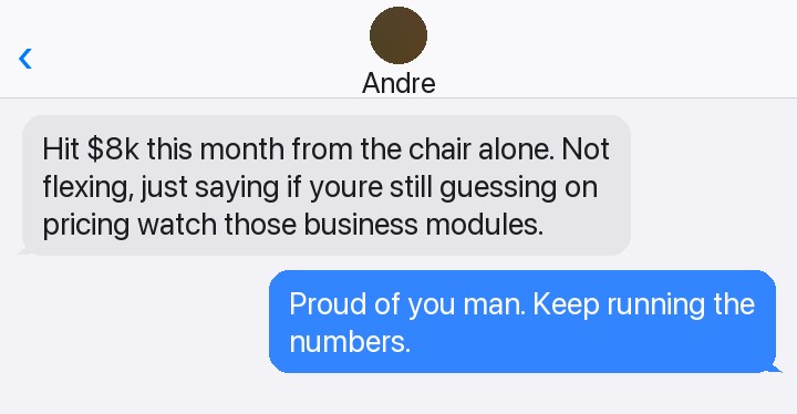 Andre · iMessage